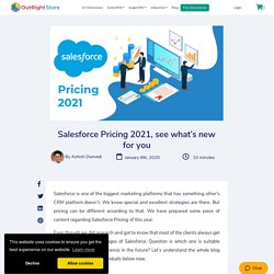 Salesforce Pricing 2020
