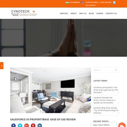 salesforce vs propertybase - ease of use review