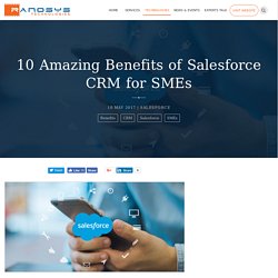 10 Amazing Benefits of Salesforce CRM for SMEs