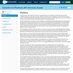 Platform API Services