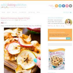Sallys Baking Addiction Baked Cinnamon Apple Chips. » Sallys Baking Addiction