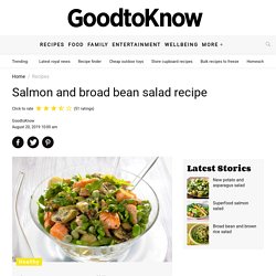 Salmon And Broad Bean Salad