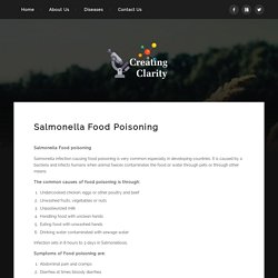 Salmonella Food Poisoning Symptoms, Common Causes & Tests