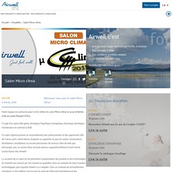 Salon Micro clima - Airwell pour les professionnels