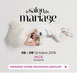 Salon du mariage à Nice les 8 et 9 Octobre