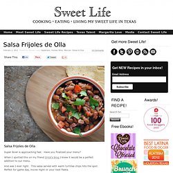 Salsa Frijoles de Olla