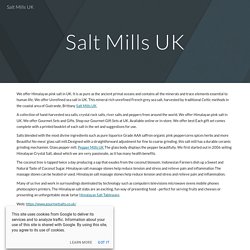 Salt Mills UK