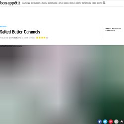 Salted Butter Caramels Recipe