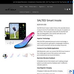 SALTED Smart Insole