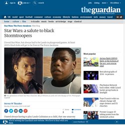Star Wars: a salute to black Stormtroopers
