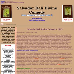 Salvador Dali Divine Comedy, 100 woodblocks Inferno, Purgatory, Paradise