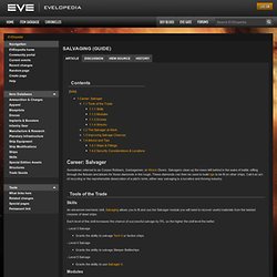 Salvaging (Guide) - EVElopedia - The EVE Online Wiki