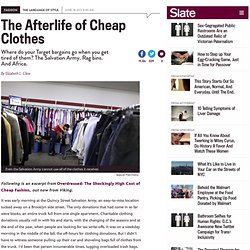 The Salvation Army and Goodwill: Inside the places your clothes go when you donate them