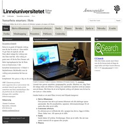 Hem - Samarbeta smartare - LibGuides at Linnéuniversitetet