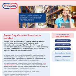 SAME DAY COURIER COMPANY