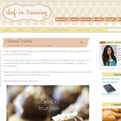 Samoa Truffles