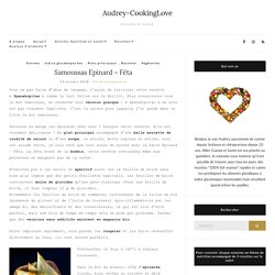 Samoussas Epinard – Fêta – Audrey-CookingLove