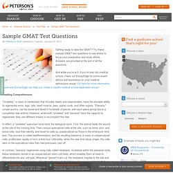 Latest GMAT Exam Notes