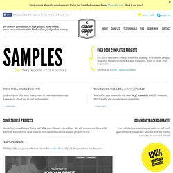 Sample Work — PSD to HTML & CSS services — Chop-Chop.org