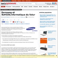 Samsung et l'informatique du futur