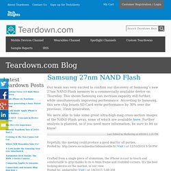 Samsung 27nm NAND Flash