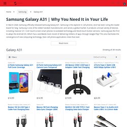 Samsung a31 accessories