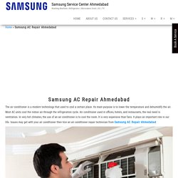 Samsung AC Repair Ahmedabad