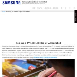 Samsung TV LCD LED Repair Ahmedabad