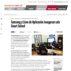 Samsung y Liceo de Aplicación inauguran sala Smart School
