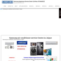 Samsung air conditioner service Centre in Jaipur
