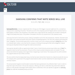 Samsung Confirms That Note Series Will Live