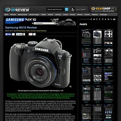 Samsung NX10 Hands on Preview: 1. Introduction: Digital Photogra