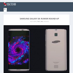 Samsung Galaxy S8: Rumor Round-up