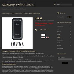 Samsung a157 GoPhone (AT&T) by Samsung - Shopping Online Stores