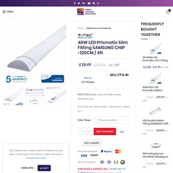 40W LED Slim Batten Light SAMSUNG CHIP