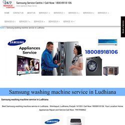 Samsung washing machine service in Ludhiana