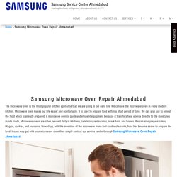 Samsung Microwave Oven Repair Ahmedabad