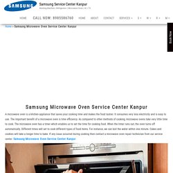 Samsung Microwave Oven Service Center Kanpur