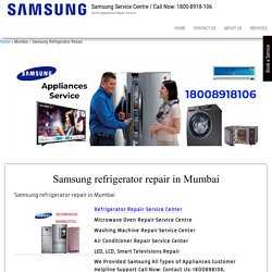 Samsung Refrigerator Repair in Mumbai