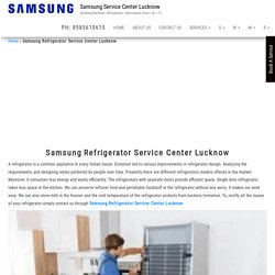 Samsung Refrigerator Service Center Lucknow