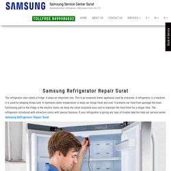 Samsung Refrigerator Repair Surat