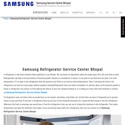 Samsung Refrigerator Service Center Bhopal