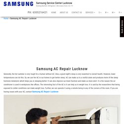 Samsung AC Repair Lucknow