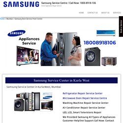 Samsung Service Center in Mumbai - Samsung Home Appliances Service