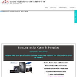 Samsung service Centre in Bangalore