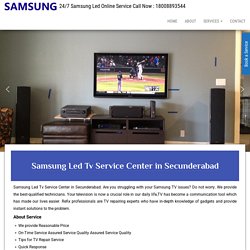 Samsung Led Tv Service Center in Secunderabad