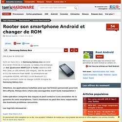 Samsung Galaxy S - Rooter son smartphone Android et changer de ROM