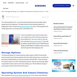 Samsung Galaxy A51 Specification,Features and Pric... - Samsung Global EU