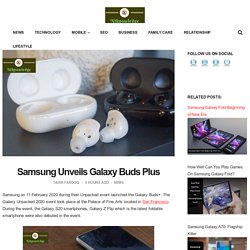 Samsung Unveils Galaxy Buds Plus
