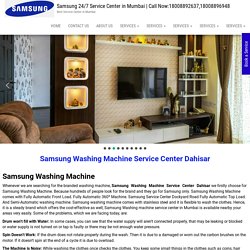 Samsung Washing Machine Service Center Dahisar